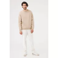 Bluza, iqoniq, 2610E16163, Unisex, Bumbac, Bej Dessert, XS