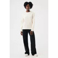 Bluza, iqoniq, 2610E16236, Unisex, Bumbac, Natur, M