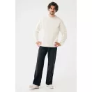 Bluza, iqoniq, 2610E16239, Unisex, Bumbac, Natur, XS