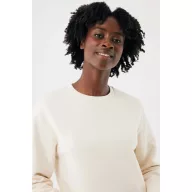 Bluza, iqoniq, 2610E16240, Unisex, Bumbac, Natur, XXL