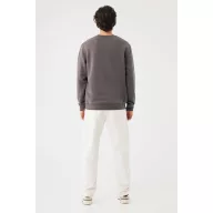 Bluza, iqoniq, 2610E16135, Unisex, Bumbac, Gri Anthracite, S
