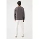 Bluza, iqoniq, 2610E16136, Unisex, Bumbac, Gri Anthracite, XL