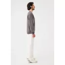 Bluza, iqoniq, 2610E16137, Unisex, Bumbac, Gri Anthracite, XS