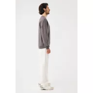   Bluza, iqoniq, 2610E16139, Unisex, Bumbac, Gri Anthracite, XXS