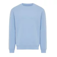 Bluza, iqoniq, 2610E16279, Unisex, Bumbac, Albastru Sky, L