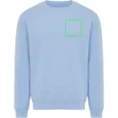 Bluza, iqoniq, 2610E16286, Unisex, Bumbac, Albastru Sky, 3XL