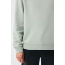 Bluza, iqoniq, 2610E16181, Unisex, Bumbac, Verde Ice, XXS