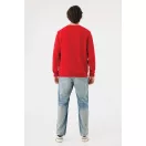 Bluza, iqoniq, 2610E16266, Unisex, Bumbac, Rosu, XL