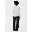 Bluza, iqoniq, 2610E16214, Unisex, Bumbac, Gri Light, XXL