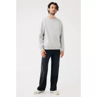 Bluza, iqoniq, 2610E16214, Unisex, Bumbac, Gri Light, XXL