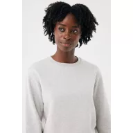 Bluza, iqoniq, 2610E16215, Unisex, Bumbac, Gri Light, XXS