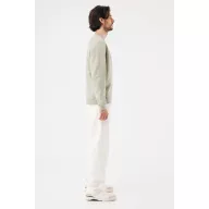 Bluza, iqoniq, 2610E16200, Unisex, Bumbac, Verde Light, M