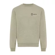 Bluza, iqoniq, 2610E16204, Unisex, Bumbac, Verde Light, XXL