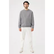   Bluza, iqoniq, 2610E16197, Unisex, Bumbac, Gri Light Heather Anthracite, XXS