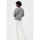 Bluza, iqoniq, 2610E16198, Unisex, Bumbac, Gri Light Heather Anthracite, 3XL