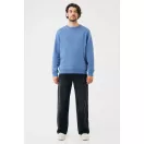Bluza, iqoniq, 2610E16230, Unisex, Bumbac, Albastru Moon, XXL