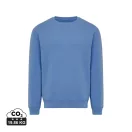 Bluza, iqoniq, 2610E16231, Unisex, Bumbac, Albastru Moon, XXS