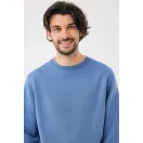 Bluza, iqoniq, 2610E16232, Unisex, Bumbac, Albastru Moon, 3XL