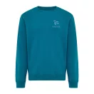 Bluza, iqoniq, 2610E16153, Unisex, Bumbac, Albastru Dark Teal, S