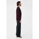 Bluza, iqoniq, 2610E16217, Unisex, Bumbac, Rosu Merlot, L