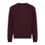 Bluza, iqoniq, 2610E16219, Unisex, Bumbac, Rosu Merlot, S