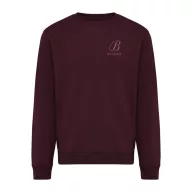 Bluza, iqoniq, 2610E16219, Unisex, Bumbac, Rosu Merlot, S