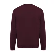Bluza, iqoniq, 2610E16220, Unisex, Bumbac, Rosu Merlot, XL