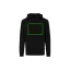 Hanorac cu gluga, Unisex, iqoniq, 2401E13616, Bumbac, Negru, 4XL