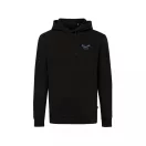 Hanorac cu gluga, 42FEB233049, Iqoniq Jasper, Bumbac, Unisex, Negru, S