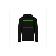   Hanorac cu gluga, 42FEB233051, Iqoniq Jasper, Bumbac, Unisex, Negru, XS