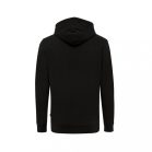 Hanorac cu gluga, 42FEB233052, Iqoniq Jasper, Bumbac, Unisex, Negru, XXL