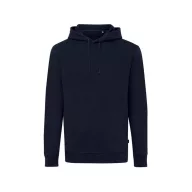   Hanorac cu gluga, Unisex, iqoniq, 2401E13618, Bumbac, Albastru navy, 4XL