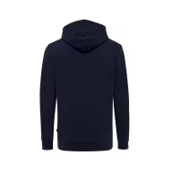   Hanorac cu gluga, Unisex, iqoniq, 2401E13618, Bumbac, Albastru navy, 4XL