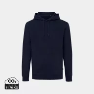   Hanorac cu gluga, Unisex, iqoniq, 2401E13618, Bumbac, Albastru navy, 4XL