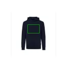 Hanorac cu gluga, 42FEB233087, Iqoniq Jasper, Bumbac, Unisex, Albastru Navy, L