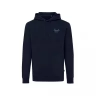   Hanorac cu gluga, 42FEB233090, Iqoniq Jasper, Bumbac, Unisex, Albastru Navy, XL