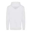 Hanorac cu gluga, Unisex, iqoniq, 2401E13623, Bumbac, Alb, XL