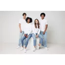 Hanorac cu gluga, Unisex, iqoniq, 2401E13624, Bumbac, Alb, XS
