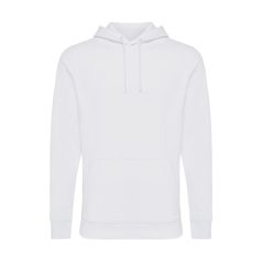   Hanorac cu gluga, Unisex, iqoniq, 2401E13625, Bumbac, Alb, XXL
