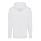 Hanorac cu gluga, unisex, 2509E17125, iqoniq, 66x47.5x1 cm, Bumbac, Alb, XXS