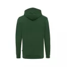 Hanorac cu gluga, 42FEB233075, Iqoniq Jasper, Bumbac, Unisex, Verde, XS