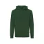 Hanorac cu gluga, 42FEB233078, Iqoniq Jasper, Bumbac, Unisex, Verde, 3XL