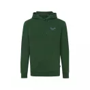 Hanorac cu gluga, 42FEB233078, Iqoniq Jasper, Bumbac, Unisex, Verde, 3XL