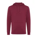 Hanorac cu gluga, Unisex, iqoniq, 2401E13628, Bumbac, Burgundy, M