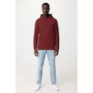 Hanorac cu gluga, unisex, 2509E17123, iqoniq, 66x47.5x1 cm, Bumbac, Burgundy, XXS