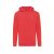Hanorac cu gluga, 42FEB233110, Iqoniq Jasper, Bumbac, Unisex, Rosu, 3XL