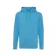 Hanorac cu gluga, 42FEB233056, Iqoniq Jasper, Bumbac, Unisex, Albastru Deschis, M