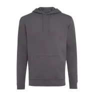   Hanorac cu gluga, Unisex, iqoniq, 2401E13634, Bumbac, Gri anthracite, L