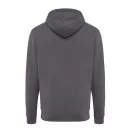 Hanorac cu gluga, Unisex, iqoniq, 2401E13635, Bumbac, Gri anthracite, M