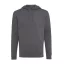 Hanorac cu gluga, unisex, 2509E17122, iqoniq, 66x47.5x1 cm, Bumbac, Gri antracit, XXS